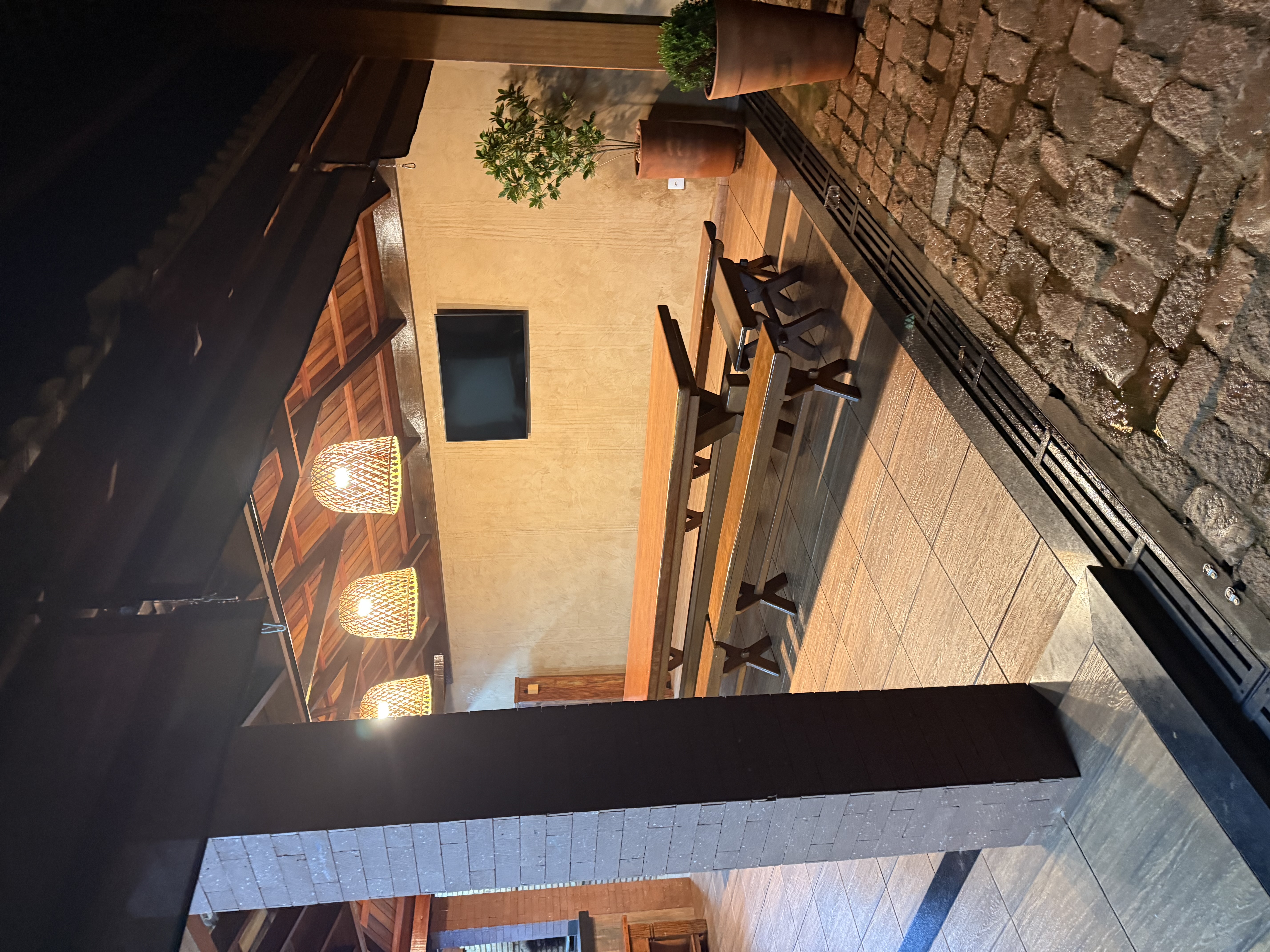Área gourmet da VillaRoça